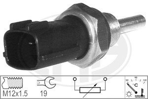 Sensor, kylvätsketemperatur