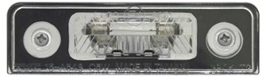 Belysning, registreringsskylt, Tvåsidig, SKODA OCTAVIA Combi II, ROOMSTER, ROOMSTER Praktik, 1Z0943021B