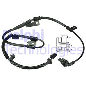 ABS-givare, Sensor, hjulvarvtal, Framaxel, Höger, HYUNDAI TUCSON, TUCSON Skåp/SUV, 95670-2E310