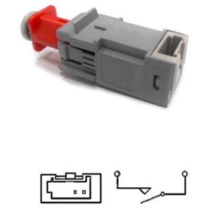 Bromsljuskontakt, AUDI,FIAT,FORD,MERCEDES-BENZ,OPEL,SAAB,SUZUKI,VAUXHALL,VW, 055701396, 06239120, 06240187, 09185907, 3774083E00000, 557