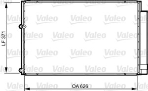 Kondensor, klimatanläggning, TOYOTA PRIUS Liftback, 8845047020, 88450-47020