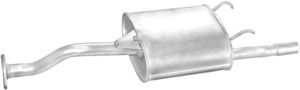 Bakre ljuddämpare, Bak, HONDA CIVIC Coupé V, CIVIC Sedan V, CIVIC Sedan VI, 18030-S04-E40, 18030-SR4-A20, 18031-SR4-505, 18307-SR4-A21