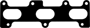 Packning, avgas, grenrör, HYUNDAI COUPE, SANTA FÉ I, SONATA IV, TRAJET, TRAJET Skåp/stor limousine, TUCSON, KIA SPORTAGE II, 28521-37104