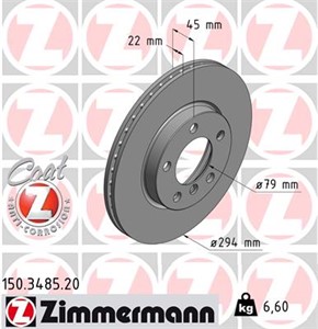Bromsskiva, Framaxel, MINI MINI COUNTRYMAN, MINI PACEMAN, 3411 9 804 828, 3411 9 811 537