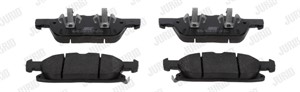 Bromsbeläggsats, Framaxel, FORD GALAXY III, GALAXY MK VAN III, S-MAX, FORD USA EDGE, 1884555, 2241923, 2388246, E1GC2K021AC