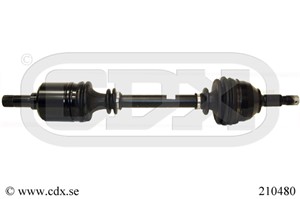 Drivaxel, framaxel vänster, CITROËN JUMPY, JUMPY Skåp, 3272, 3272NQ