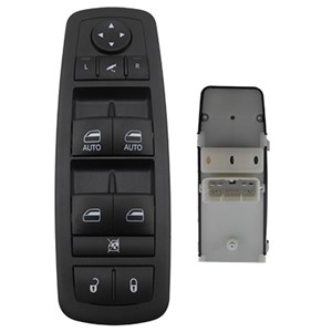 Brytare, fönsterhiss, Vänster fram, JEEP GRAND CHEROKEE IV, 68184803AA, 68184803AB, 68184803AC