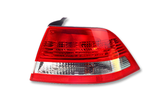 Baklykta, Höger, OPEL ASTRA H, 1222356, 1222435, 13222325, 93190307