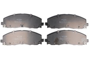 Bromsbeläggsats, Framaxel, CHRYSLER GRAND VOYAGER V, DODGE GRAND CARAVAN, FIAT FREEMONT, LANCIA VOYAGER Minibus, minivan, VW ROUTAN, 68
