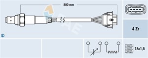 Lambdasond, Bak, OPEL,SAAB,VAUXHALL, 855356, 92 02 575, 9202575