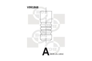 Avgasventil, DACIA,MERCEDES-BENZ,NISSAN,RENAULT,SUZUKI,VW, 13202-00QAP, 13202-BN700, 7701473183, 7701476572