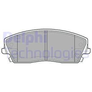 Bromsbeläggsats, Framaxel, CHRYSLER 300C, 300C Touring, DODGE MAGNUM Kombi, LANCIA THEMA, 05142555AA, 51425555AA, 5142555AA