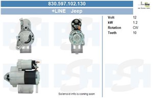 Startmotor, JEEP COMMANDER, GRAND CHEROKEE III, 56044734AA, M000T31471, M000T31471ZC, M0T31471, M0T31471ZC
