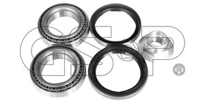 Hjullagersats, Framaxel, KIA PRIDE, PRIDE Kombi, RIO Halvkombi, RIO Sedan, MAZDA 121 II, 121 III, DEMIO, 0K01A33075, 51720FD000, B001330