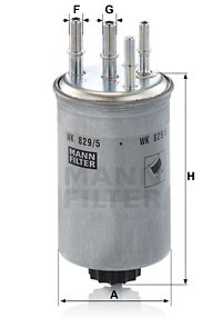 Bränslefilter, JAGUAR S-TYPE II, XF I, XF SPORTBRAKE, XJ, 02 XR 8575 85, C2C 22269, C2C 33299, C2C 35810, XR8 57585