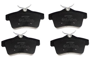 Bromsbeläggsats, Bakaxel, CITROËN,DS,PEUGEOT, 1608520680, 1608681680, 4254.35, 4254.44, 4254.46