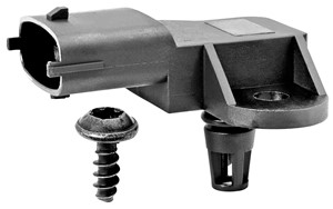 Sensor, laddtryck, Nedre, Insugsgrenrör, ABARTH,ALFA ROMEO,FIAT,IVECO,LANCIA,OPEL,PORSCHE,VAUXHALL, 12 38 244, 13 02 140, 13 283 251, 13