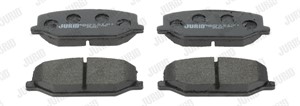 Bromsbeläggsats, Framaxel, SUZUKI, 5511070A00, 5511080000, 5511080001, 5511080010, 5520070810, 5520070811, 5520070812, 5520081A10, 55200