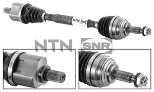 Drivaxel, framaxel vänster, RENAULT CLIO III, MODUS / GRAND MODUS, SANDERO/STEPWAY II, 391014511R, 391018148R, 8200623792