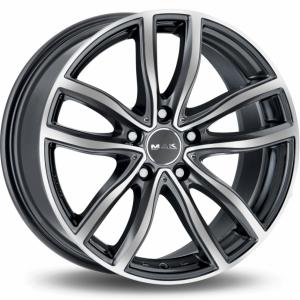MAK Fahr Gunmetal Machined Face 7.5x17 5/112 ET52 B66.6