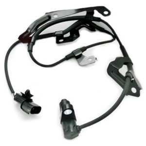 ABS-givare, Sensor, hjulvarvtal, framaxel höger, MITSUBISHI L200 / TRITON, PAJERO IV, PAJERO SPORT II, 4670A596, MN102574
