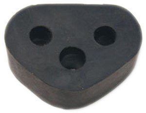 Gummiupphängning, avgassystem