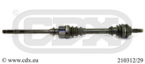 Drivaxel, framaxel höger, CITROËN XSARA, XSARA Break, XSARA Coupé, 32736G