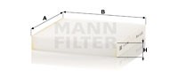 Kupefilter, ABARTH 500 / 595 / 695, 500C / 595C / 695C, FIAT 500, 500 C, PANDA, PANDA VAN, LANCIA YPSILON, 0000052126547, 51836363, 5185