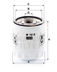Oljefilter, FORD,FORD USA,JAGUAR,LAND ROVER,MORGAN,VOLVO, 0122-0645, 04152-03002, 1218 846, 122-0645, 1250 507, 15601-76009, 15601-76009