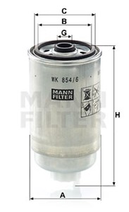 Bränslefilter, ALFA ROMEO,CITROËN,FIAT,KIA,LANCIA,PEUGEOT, 0 K2KB 13480, 0 K2KK 13483, 0K2KK13 483A, 1906 66, 1906 67, 1906 C3, 46797378