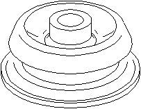Fjäderbenslager, Fram, höger eller vänster, Nedre, MERCEDES-BENZ,VW, 2D0 407 183A, 901 323 11 85, A901 323 11 85