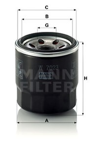 Oljefilter, HYUNDAI,KIA, 26300-02502, 2630002503, 26300-02503, 26300-03000, 26300-03001