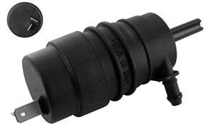 Spolarpump, Bak, ALFA ROMEO,AUDI,FIAT,FORD,LADA,LANCIA,MERCEDES-BENZ,OPEL,PORSCHE,SAAB,SEAT,VAUXHALL,VW, 000 860 3226, 14 50 156, 14 50