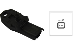 Sensor, insugstryck, Insugsgrenrör, CITROËN,FIAT,FORD,JAGUAR,LANCIA,LAND ROVER,MAZDA,MINI,PEUGEOT,SUZUKI,VOLVO, 1859069K00, 1859069K0000