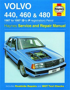 Haynes Reparationshandbok, Volvo 440, 460 & 480 Petrol, Universal