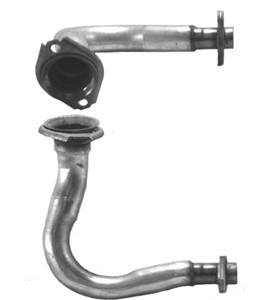 Avgasrör, Fram, VOLVO 460, 3445771, 344577122, 3453398