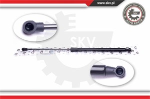 Gasfjäder, bagageutrymme, Bak, VW PASSAT B3/B4, PASSAT B3/B4 Variant, 333827550, 333827550A