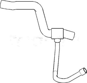 Kylarslang, Nedre, MERCEDES-BENZ 190 [W201], 201 501 43 82