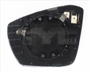 Spegelglas, yttre spegel, Höger, SKODA OCTAVIA III, OCTAVIA Combi III, 5E0857522