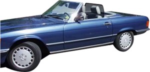 Vindavvisare, MERCEDES-BENZ SL [R107]