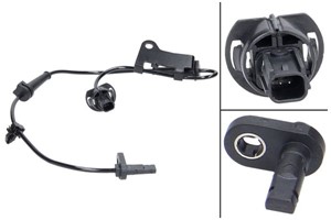 ABS-givare, Sensor, hjulvarvtal, framaxel vänster, HONDA JAZZ III, 57455-TF0-013
