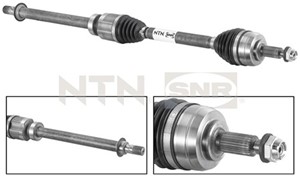 Drivaxel, framaxel höger, RENAULT, 391004698R, 391005445R