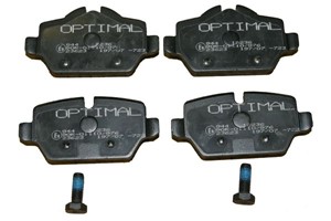 Bromsbeläggsats, Bak, BMW,MINI,FIAT, 34 21 6 788 183, 34 21 9 804 739, 34 21 9 808 172, 34216767145, 34216767146, 34216774417, 342167772