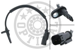 ABS-givare, Sensor, hjulvarvtal, Fram, höger eller vänster, FORD, 1763975, BK21-2B372-AC