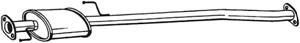 Mittenljuddämpare, HYUNDAI TUCSON, KIA SPORTAGE II, 286502E051, 286502E100, 286502E101, 286502E150, 286502E151