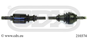 Drivaxel, framaxel vänster, PEUGEOT 306, 306 Break, 306 Halvkombi, 3272H8