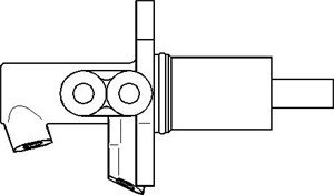 Huvudbromscylinder, AUDI,SEAT,SKODA,VW, 8E0 611 021