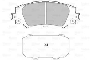 Bromsbeläggsats, Framaxel, LANCIA,LEXUS,SUBARU,TOYOTA, 04465-02220, 04465-12610, 04465-42160, 04465-YZZDR, 446502220, 446512610, 4465421