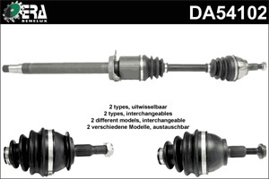 Drivaxel, framaxel höger, MERCEDES-BENZ A-KLASS [W169], B-KLASS Sports Tourer [W245], 1693704772, 1693704872, 1693705672, 1693706472, A