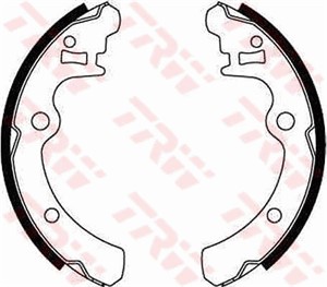 Bromsbackar, sats, Bakaxel, SUBARU LEONE II, LEONE III, LEONE Kombi II, LEONE Kombi III, 25178GA180, 25178GA310, 25178GA311, 25178GA390